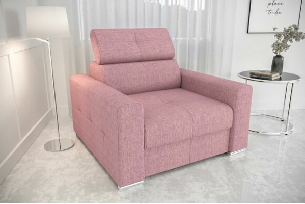 Modern lounge club armchair living room modern textile fabric red creative furniture