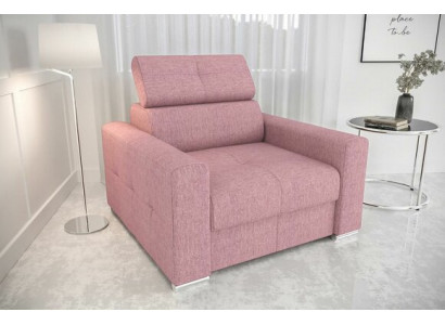 Modern lounge club armchair living room modern textile fabric red creative furniture