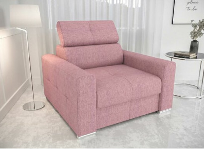 Modern lounge club armchair living room modern textile fabric red creative furniture