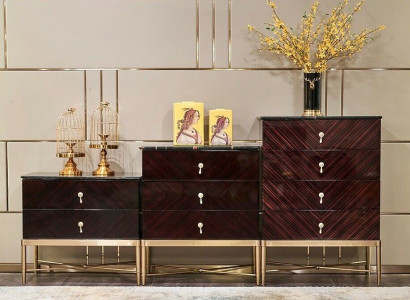Sideboard Luxury Design Chest of Drawers Buffet Side Decoration Lowboard Cupboard Living