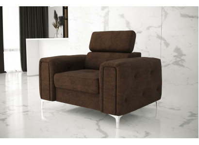 Sofa fabric couches upholstery textile new Chesterfield armchair TV couch 1 seater