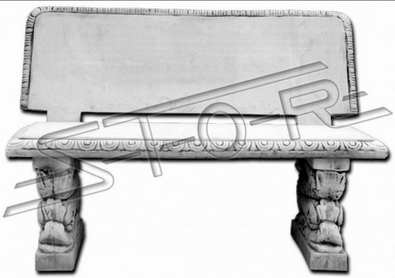 Bank Garden Design Antique Style Stone Patio Furniture Benches Outdoor