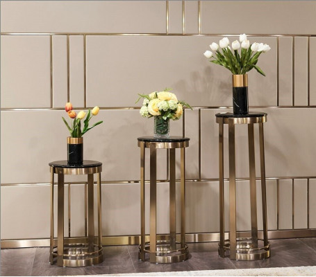 Stand flower stand flower shelf stainless steel flower pot stand