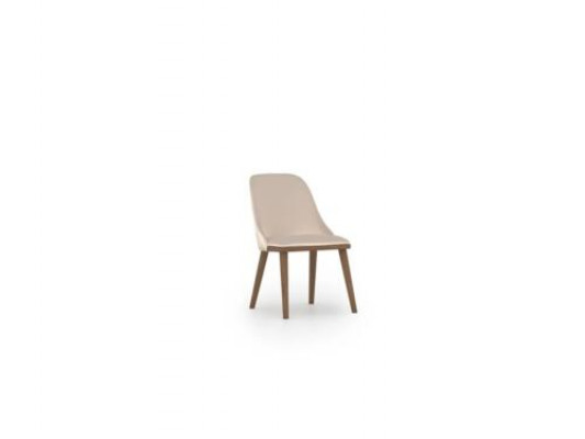 Modern style dining chair furniture luxury wood white chairs design.
