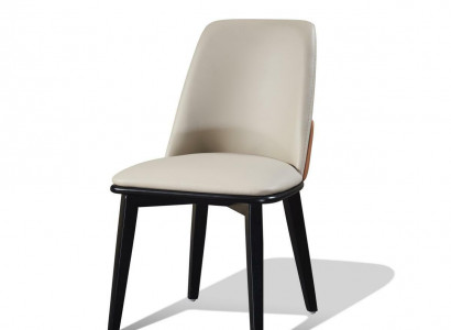 Chair set seat cushion suite dining room modern chairs rest leather wood