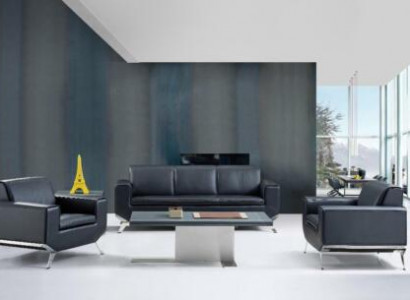 Living Room Set Sofa Suite 3-1-1 Seater Coffee Table Side Table Designer 5-Piece Set.