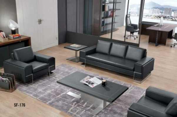 Living Room Set Luxury Sofa Set 3+1+1 Seater with Coffee Table New Furniture
