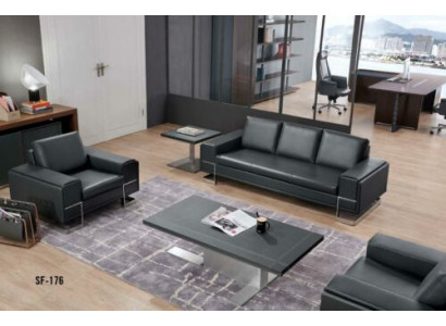 Living Room Set Luxury Sofa Set 3+1+1 Seater with Coffee Table New Furniture