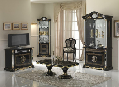 Living room set, display cabinet, dresser, mirror, dining table, design cabinet, furniture