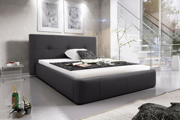 Bed Cushion Design Luxury Double Hotel Beds Sleep Room Modern Leather