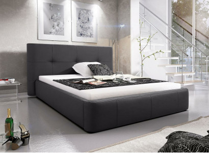 Bed Cushion Design Luxury Double Hotel Beds Sleep Room Modern Leather