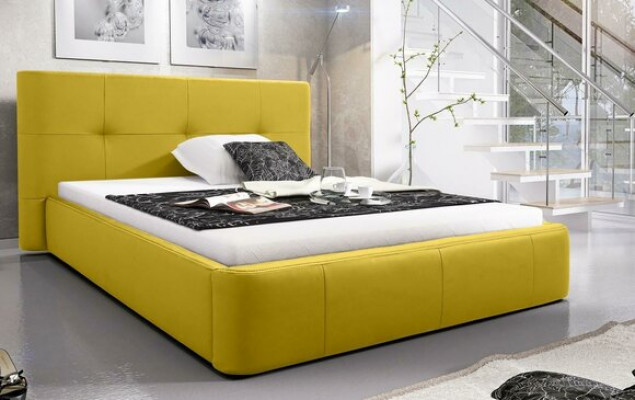 Bed Cushion Design Luxury Double Hotel Beds Sleep Room Modern Leather
