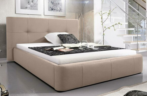 Bed Cushion Design Luxury Double Hotel Beds Sleep Room Modern Leather