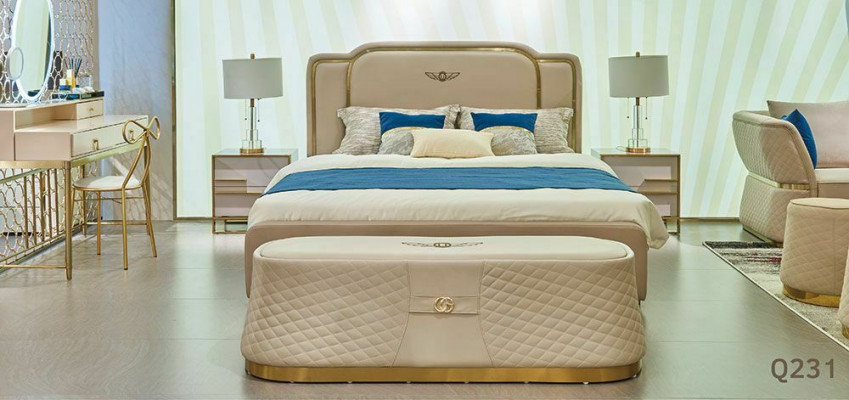 Bed Pillow Design Luxury Double Hotel Decor Beds Marriage 180x200cm Sleep