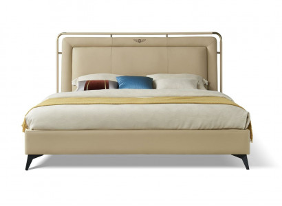 Bed Cushion Classic Double Bed 180x200cm Wood Hotel Beds