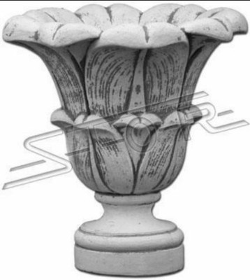 Flower basket, flower vase, vessel, garden figures, terrace decoration, statue