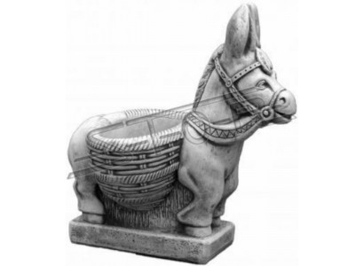 Flower basket, flower vase, vessel, garden, terrace, decoration, figures, statue