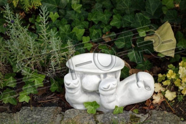 Flower basket, flowers, vase, container, garden, terrace, figures, decoration, statue