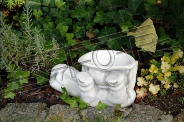 Flower basket, flowers, vase, container, garden, terrace, figures, decoration, statue