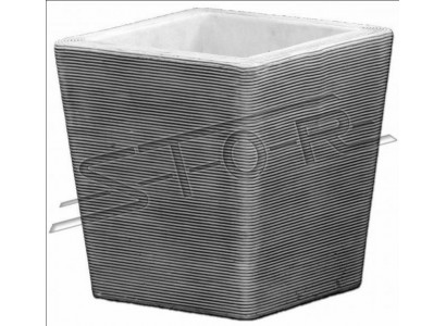 Flower basket figurines flower vase container garden statue terrace decoration