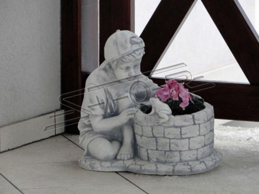 Flower pot natural plant container decoration garden figure vases flower pots