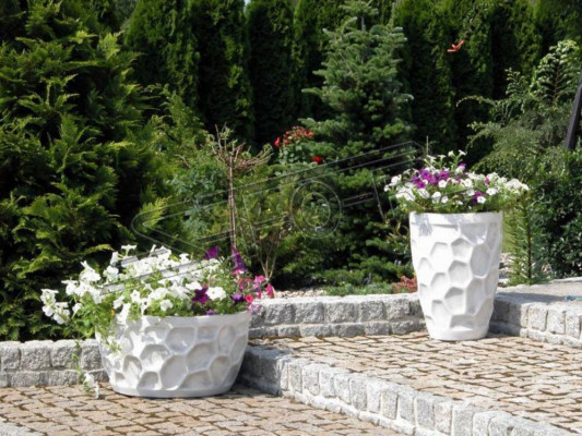 Flower planter natural plant container decoration vases garden figure flowerpots