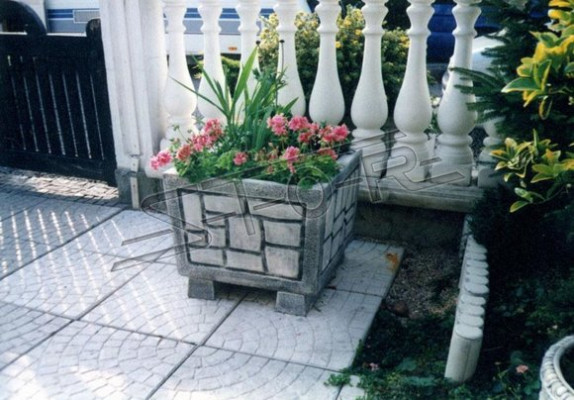 Flower pot plant tub decoration figure flower pots garden container
