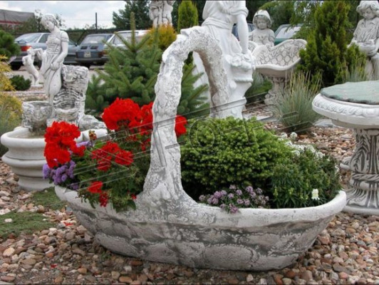 Flower pot planter decoration figure nature flower pots vases garden