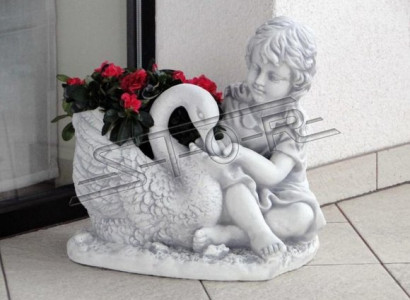 Flower pot, planter, decoration, garden, flower pots, nature, vases, figure