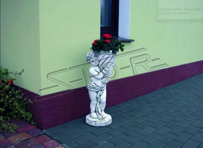 Flower pot planter decoration garden flower pots vases figure nature