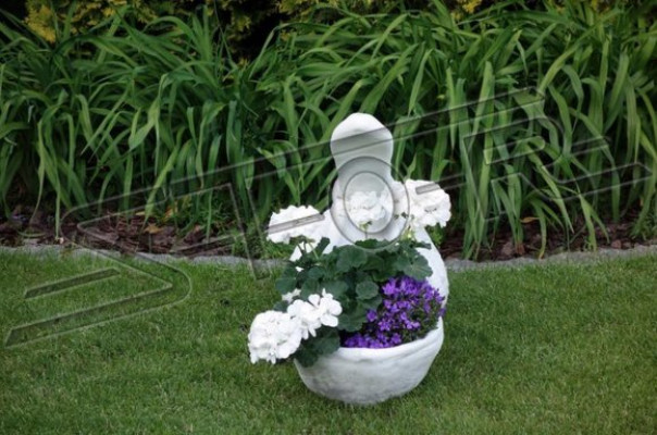Flower pot plant tub decoration garden figure vases nature flower pots