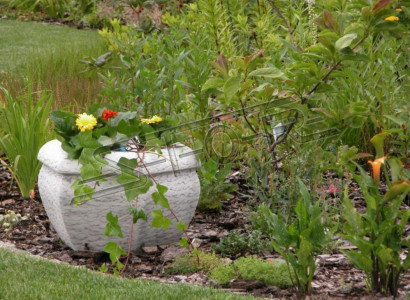 Flower pots, plant tubs, decoration, garden, vases, figure, flower pots, nature