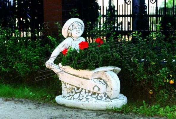 Flower pot planting tub decoration natural figure vases flower pots garden