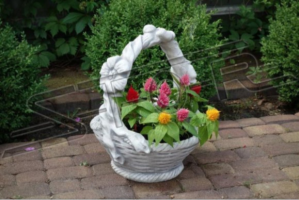Flower pots, plant containers, decoration, nature, garden, figure, vases, flowerpots