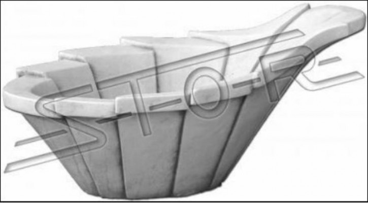 Flower pot plant container decoration nature garden vase figurine plant pots