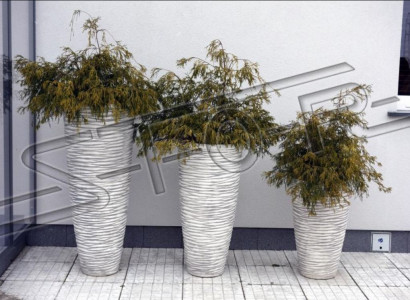 Flower pot plant container decoration vases figure garden flower pots nature