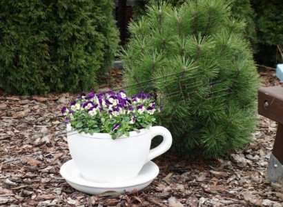 Flower pot, plant tub, nature decoration, vases, figure, garden flower pots