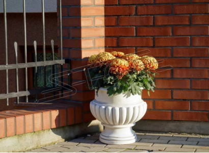 Flower pots decorative box pot flower pots XXL concrete garden terrace