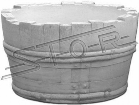 Flower pots box pot flowers pots XXL garden decorative concrete terrace