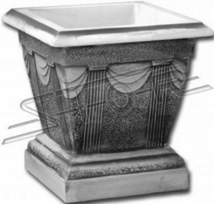 Flower vase, flower box, garden stone, decoration, decor, flowers