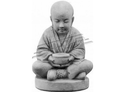 Buddha sculpture in stone look sculpture for garden decorative figure