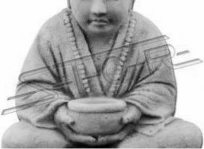 Buddha sculpture in stone look sculpture for garden decorative figure