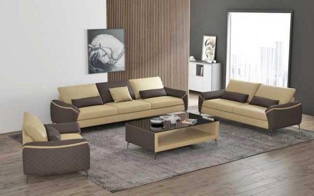 White sofa set couch set leather sofa complete living room