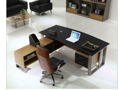 Office set desk study 2-piece armchair table office furnishings furniture