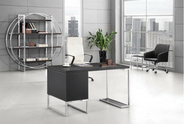 Office furniture set desk file cabinet designer modern furniture 2-piece set.