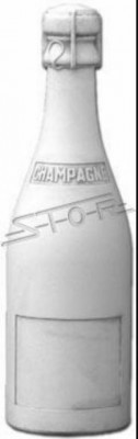 Champagne Figure Sculpture Figures Statue Bottle Sparkling Wine Design Garden Decoration