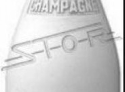 Champagne Figure Sculpture Figures Statue Bottle Sparkling Wine Design Garden Decoration