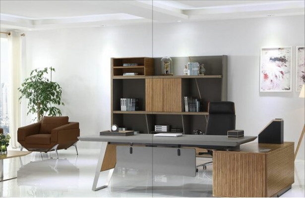 Executive chair leather upholstery office chair swivel computer chairs seat