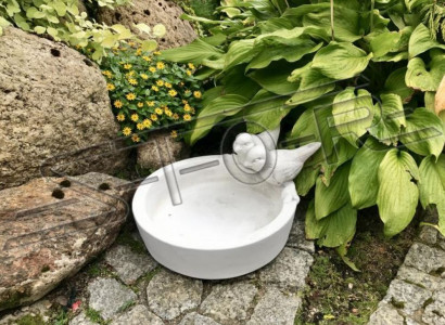 Decor Bird Bath Sculpture Design Figure Statue Garden Figures Statues