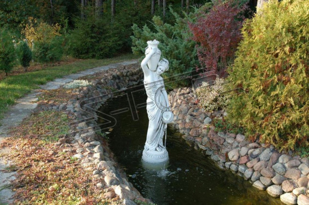 Decoration figurine fountain garden designer figures sculpture